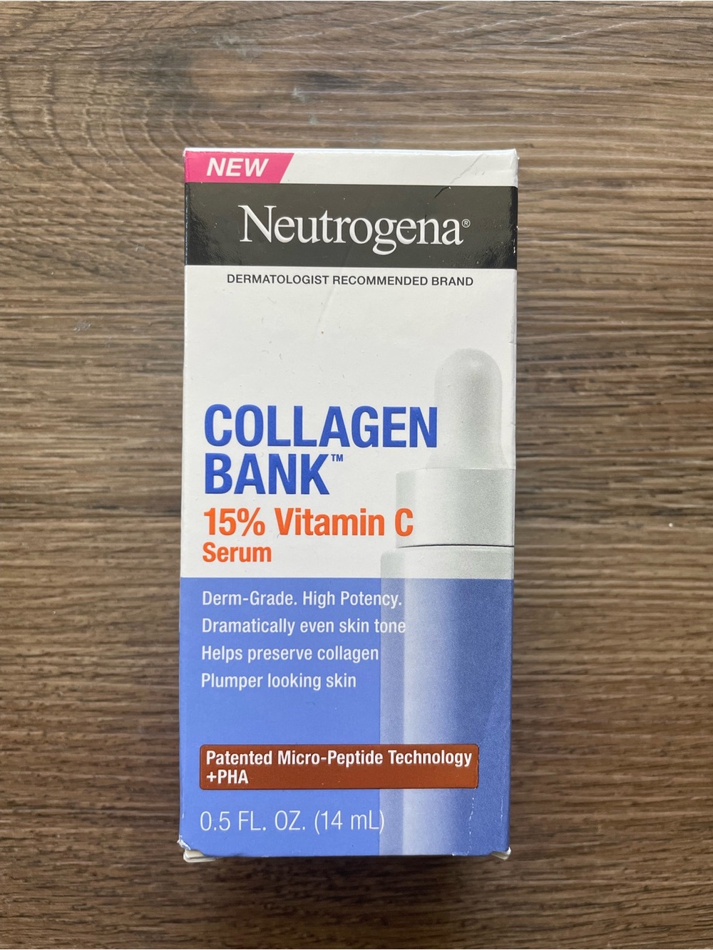 Neutrogena Collagen Bank 15% Vitamin C Serum — NEW